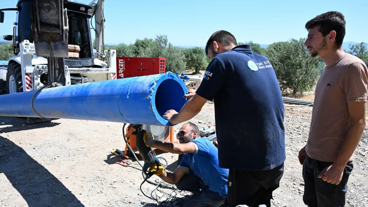 Manisa'da merkezin su kaynakları çoğalıyor