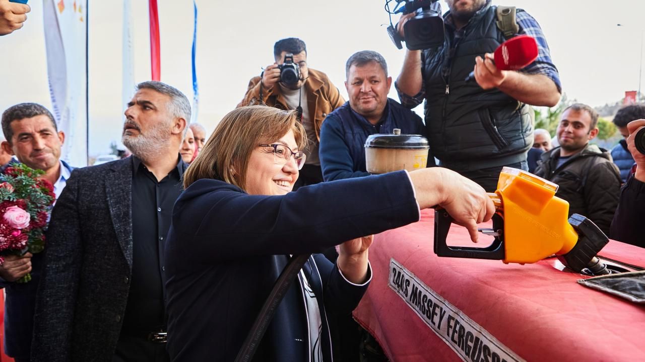 Gaziantep Büyükşehir'in mazot desteği başladı