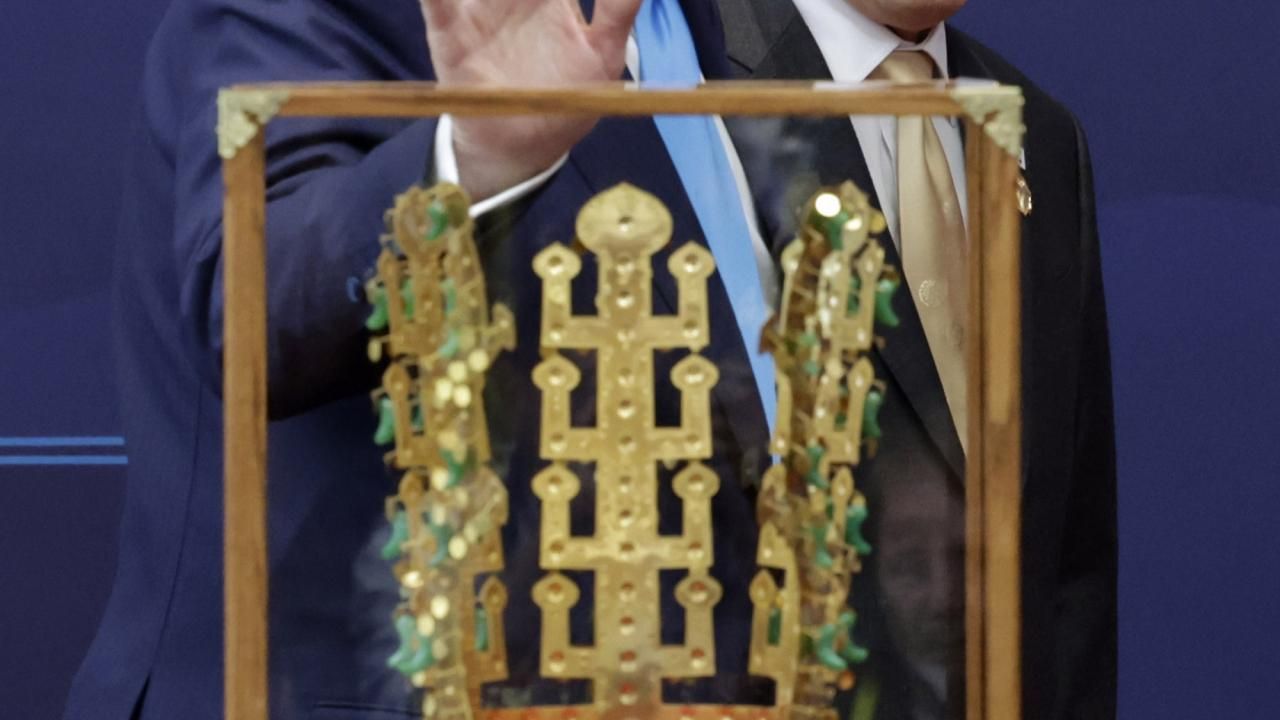 Güney Kore'den Trump'a en yüksek devlet onuru: 'Mugunghwa '