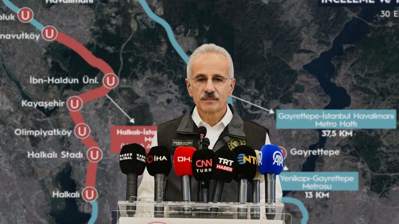 Halkalı - Olimpiyat Köyü istasyonları arasında sürücüsüz test sürüşü gerçekleştirildi