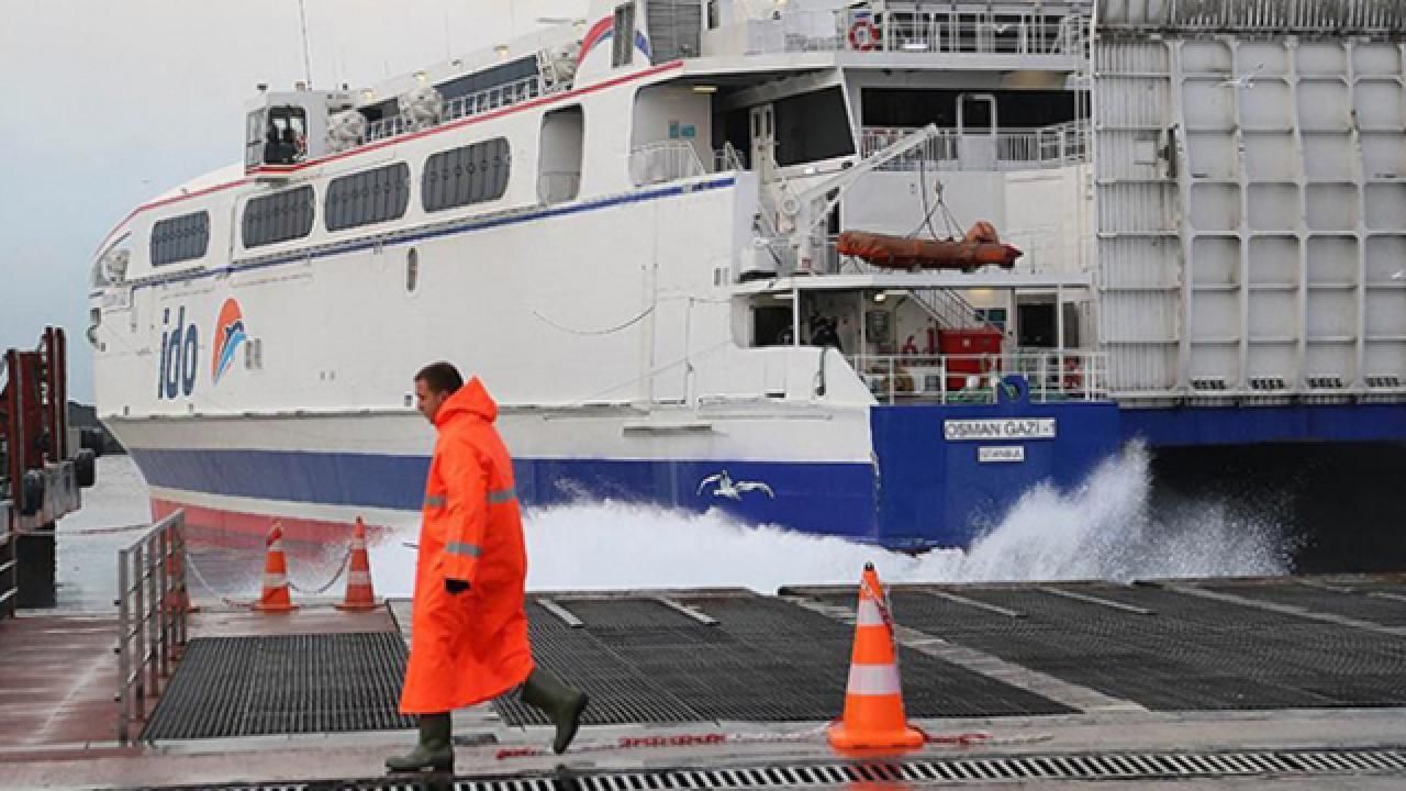 İstanbul Deniz Otobüslerinin bazı seferleri iptal edildi