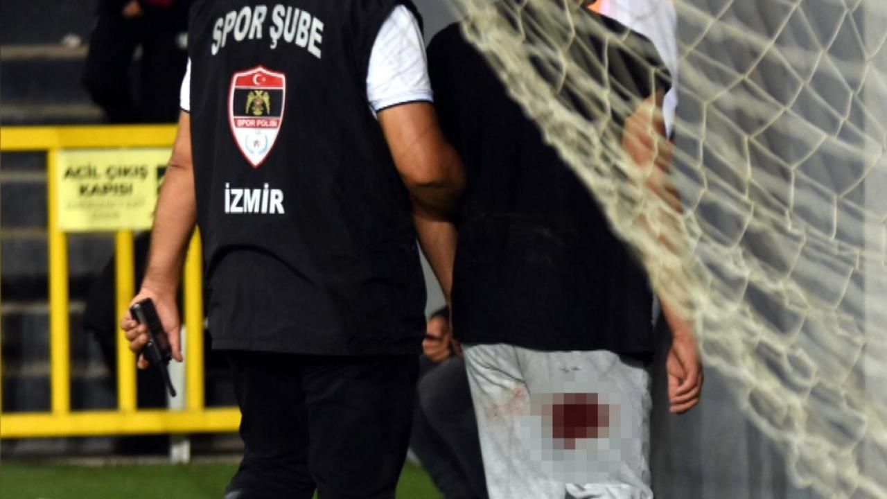 İzmir derbisinde saldırı: Bir taraftar hastaneye kaldırıldı