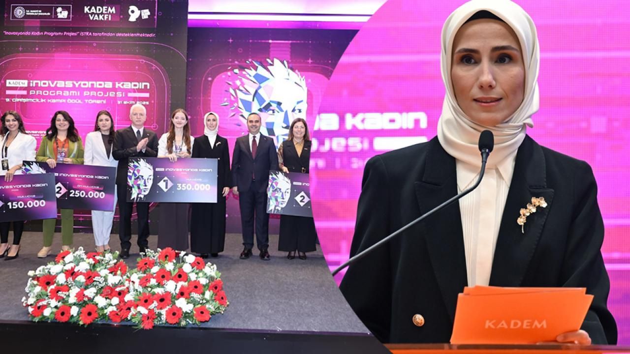 KADEM'in 'İnovasyonda Kadın Projesi'nde ödüller sahiplerini buldu!
