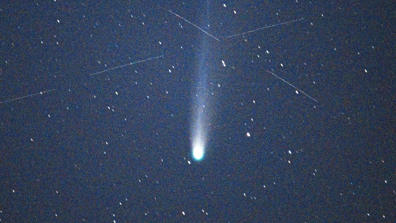 Lemmon kuyruklu yıldızı Bitlis semalarında parladı