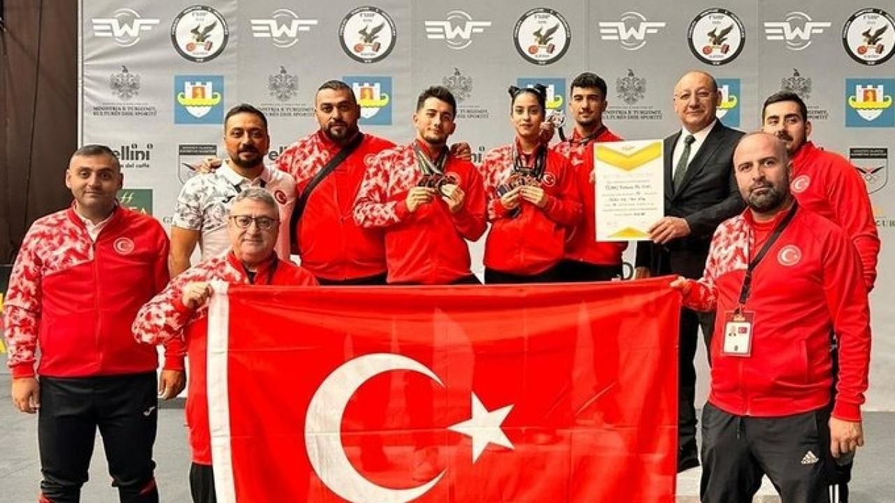 Milli sporculardan 5'i altın toplam 13 madalya