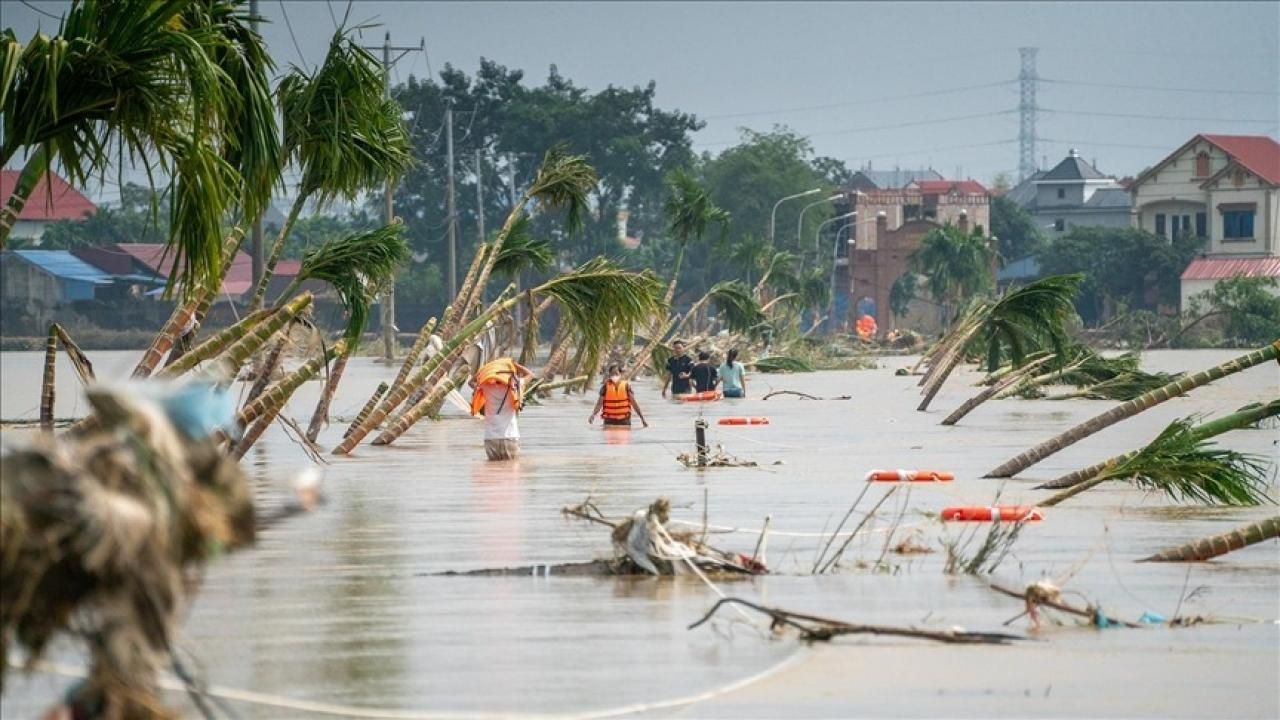 Vietnam'da sel felaketi