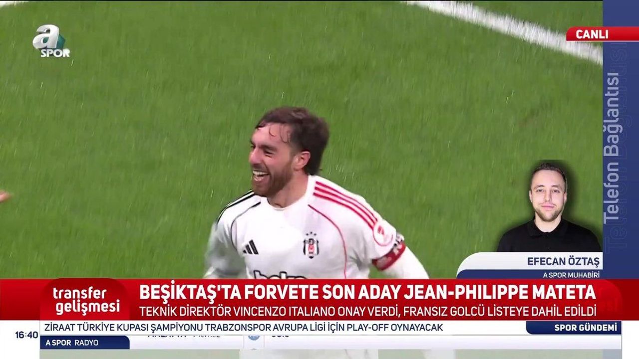 Beşiktaş'ın Forvet Transfer Listesinde Kimler Var? Vlahovic ve Mateta'da Son Durum