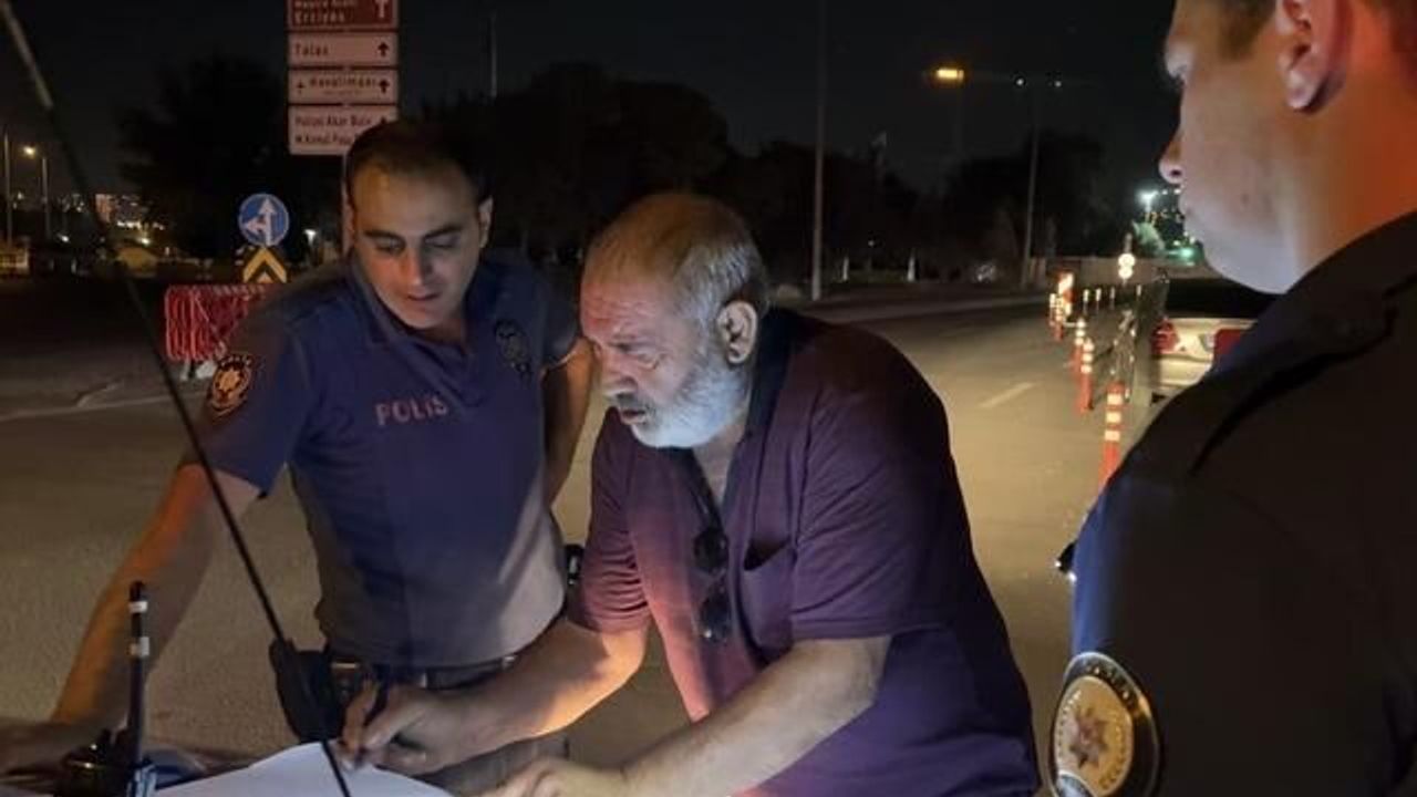 Kayseri'de Alkollü Sürücü Polisten Kaçtı, 'Kovalandığımdan Haberim Yok' Dedi
