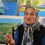 Zonguldaklı Şahinde Teyze Bob Ross'tan İlham Alarak Sanatını Geliştiriyor