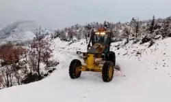 DBB kardan kapanan 129 kilometrelik yolu ulaşıma açtı