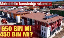 Deprem konut sayısı 650 binden 450 bine mi düşürüldü? İşte gerçek