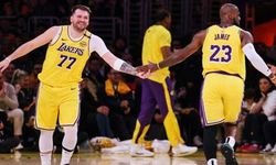 Doncic siftah yaptı! Lakers, Jazz'ı mağlup etti