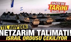 Gazze'de tarihi saatler! Tel Aviv'den Netzarim talimatı! İsrail ordusu çekiliyor