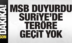 MSB'den son dakika açıklaması: Suriye'de teröre geçit yok! Son rakam duyuruldu