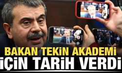 Son dakika! Bakan Tekin, Milli Eğitim Akademisi için tarih verdi