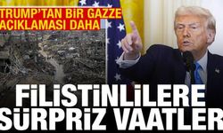 Trump'tan bir Gazze açıklaması daha! Filistinlilere sürpriz vaatler