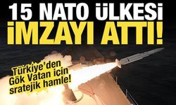 Türkiye de dahil 15 NATO ülkesi imzayı attı! Türkiye'den Gök Vatan için kritik hamle...