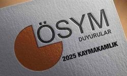 2025 KAYMAKAMLIK SINAV SONUÇLARI: ÖSYM duyurdu