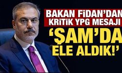 Bakan Fidan'dan kritik YPG mesajı: Şam'da ele aldık!