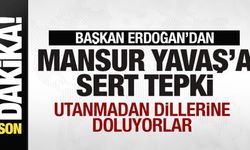 Başkan Erdoğan'dan Mansur Yavaş'a sert tepki: Utanmadan dillerine doluyorlar