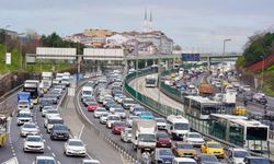 İstanbul'da trafik yoğunluğu yüzde 80'i aştı