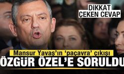 Mansur Yavaş'ın 'paçavra' çıkışı gündem oldu! Özgür Özel'den dikkat çeken cevap