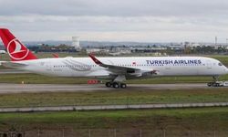 Türk Hava Yolları'nın yeni A350 tipi uçağı geldi