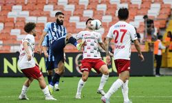 Adana Demirspor, taraftarı önünde Süper Lig'e veda etti: Puanlar paylaşıldı