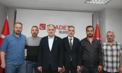 Çıraklık Mağdurları Saadeti ziyaret etti