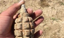 Ankara’da 104 yıllık patlamamış el bombası bulundu