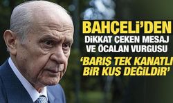 Bahçeli'den dikkat çeken mesaj ve Öcalan vurgusu: Tek kanatlı bir kuş değildir