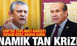 CHP'de Namık Tan krizi! Toplantı karıştı, Özel araya girdi