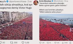 CHP'liler AK Parti mitingini CHP İzmir mitingi diye paylaştılar!