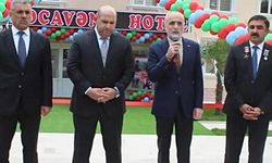 Cumhurbaşkanı Başdanışmanı Topçu Hocavend Oteli’nin açılışına katıldı