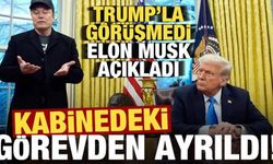 Elon Musk duyurdu, Trump'ın kabinesindeki görevden ayrıldı!