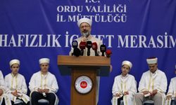 Erbaş: "Yarım milyon Kur'an hafızına sahip bir ülkeyiz"