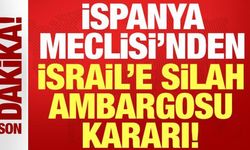 İspanya Meclisi'nden İsrail'e silah ambargosu kararı: Her türlü kaynağı yasaklama önerisi