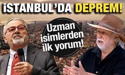 İstanbul'da deprem! Uzman isimlerden ilk yorum