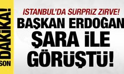 İstanbul'da sürpriz zirve! Erdoğan, Şara ile görüştü!