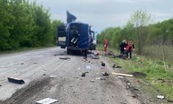 Rusya otobüs vurdu! Çok sayıda ölü var