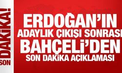Son Dakika: Bahçeli'den Erdoğan'ın adaylık sözleri hakkında açıklama