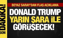 Son dakika... Beyaz Saray: Trump-Şara görüşmesi yarın!
