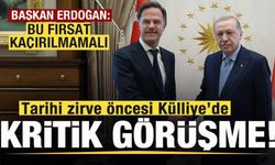 Tarihi zirve öncesi Külliye'de kritik görüşme! Başkan Erdoğan: Bu fırsat kaçırılmamalı