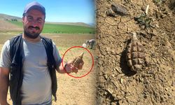 Tarlada çalışan çiftçi buldu! 104 yıldır patlamamış! Yetkililerden uyarı
