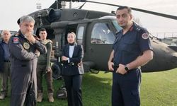 Türkiye’de bir ilk! Hakim keşfe helikopterle çıktı