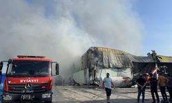 Adana'da korkutan yangın!