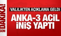 ANKA-3 acil iniş gerçekleştirdi