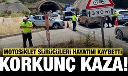 Antalya'da korkunç kaza: Motosiklet sürücüleri hayatını kaybetti!
