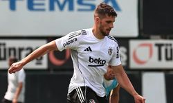 Beşiktaş'ın yeni transferi ilk idmanına çıktı