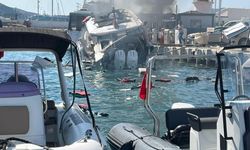 Bodrum'da teknede patlama: Yaralılar var